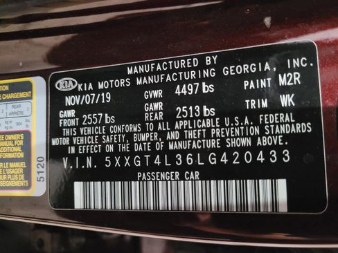 Used 2020 Kia Optima LX FWD image 33
