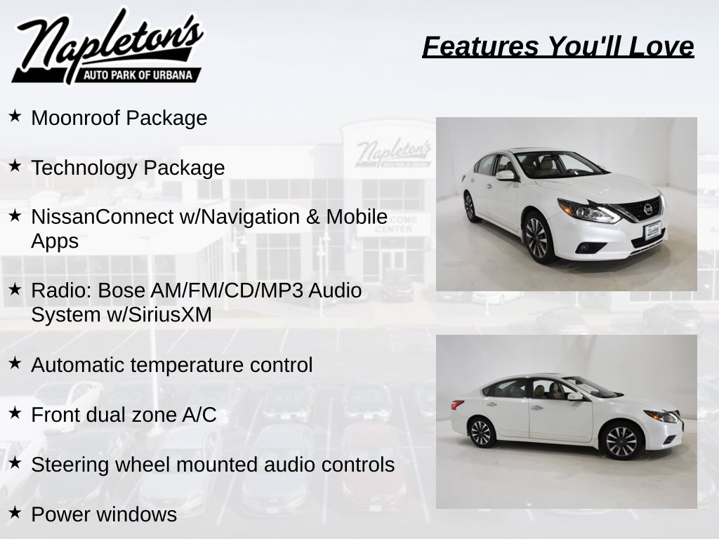 Used 2017 Nissan Altima 2.5 SL w/ 2.5 Technology Package FWD image 8