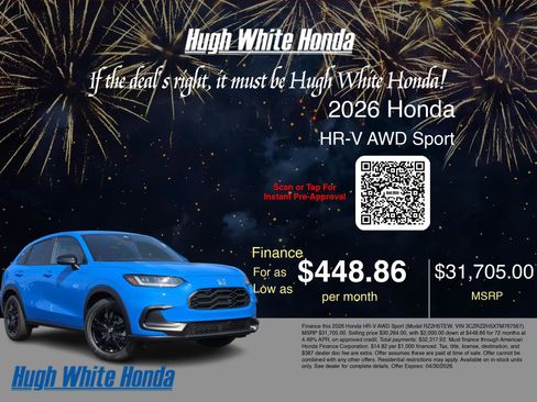 New 2026 Honda HR-V Sport image 7