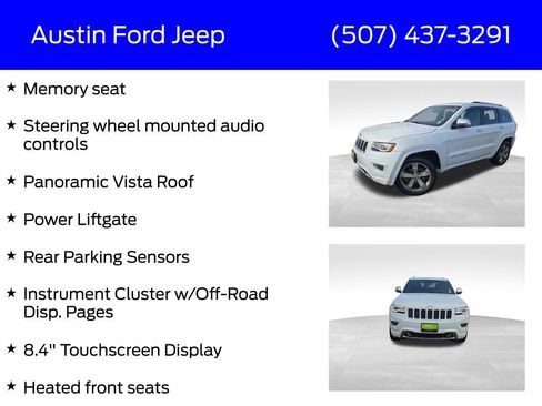 Used 2016 Jeep Grand Cherokee Overland image 21