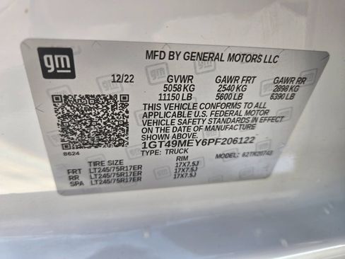 Used 2023 GMC Sierra 2500 SLE image 12