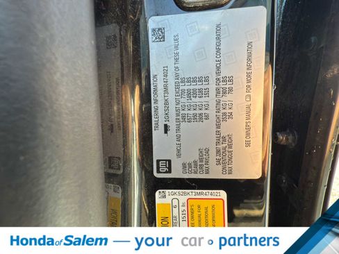 Used 2021 GMC Yukon SLT w/ SLT Premium Package image 23