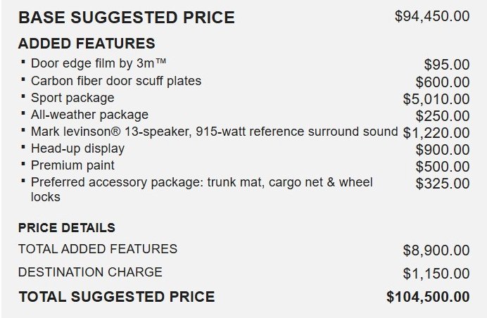 Used 2023 Lexus LC 500 Coupe w/ Sport Package RWD image 19