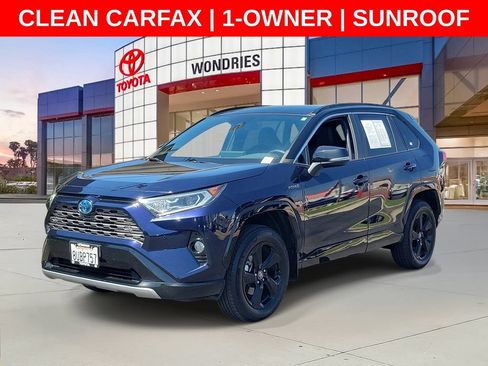 Used 2021 Toyota RAV4 XSE AWD/4WD image 2