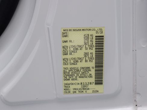 Used 2018 Nissan NV 2500 SV RWD image 30