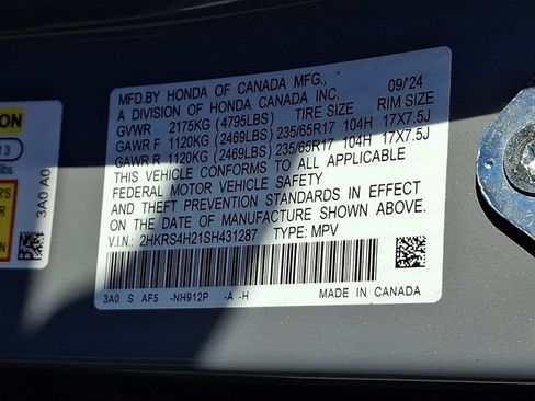 Certified 2025 Honda CR-V LX image 27