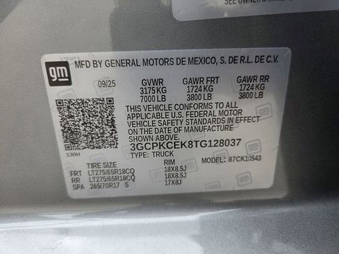 Used 2026 Chevrolet Silverado 1500 Custom Trail Boss AWD/4WD image 21