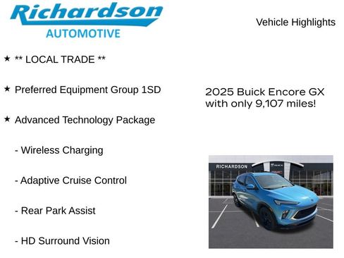 Used 2025 Buick Encore GX Sport Touring w/ Advanced Technology Package AWD/4WD image 11