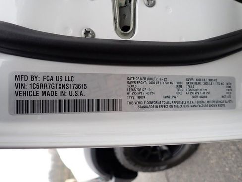 Certified 2022 RAM 1500 Classic Warlock w/ Electronics Group image 18