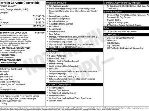 Used 2007 Chevrolet Corvette Convertible w/ Preferred Equipment Group RWD image 11