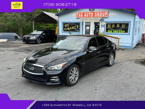 Used 2015 INFINITI Q50 Premium w/ Navigation Package image 1