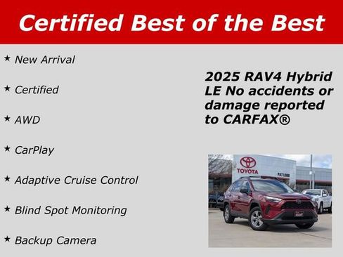 Certified 2025 Toyota RAV4 LE image 36