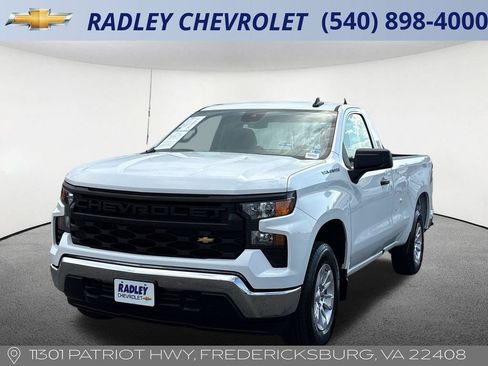 Certified 2025 Chevrolet Silverado 1500 W/T RWD image 1
