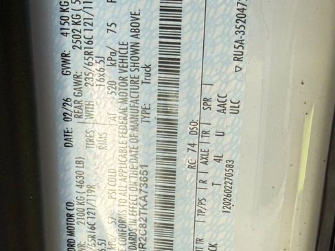 New 2026 Ford Transit 250 148 Medium Roof Extended AWD w/ Load Area Protection Package image 36