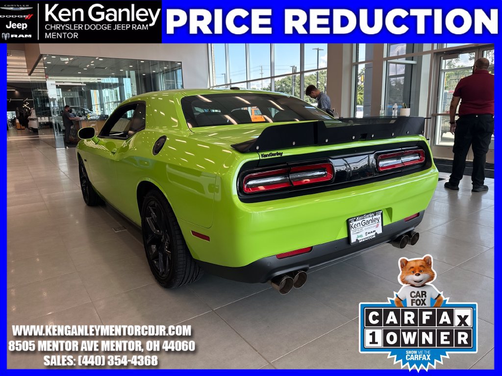 Certified 2023 Dodge Challenger R/T w/ Blacktop Package RWD image 6