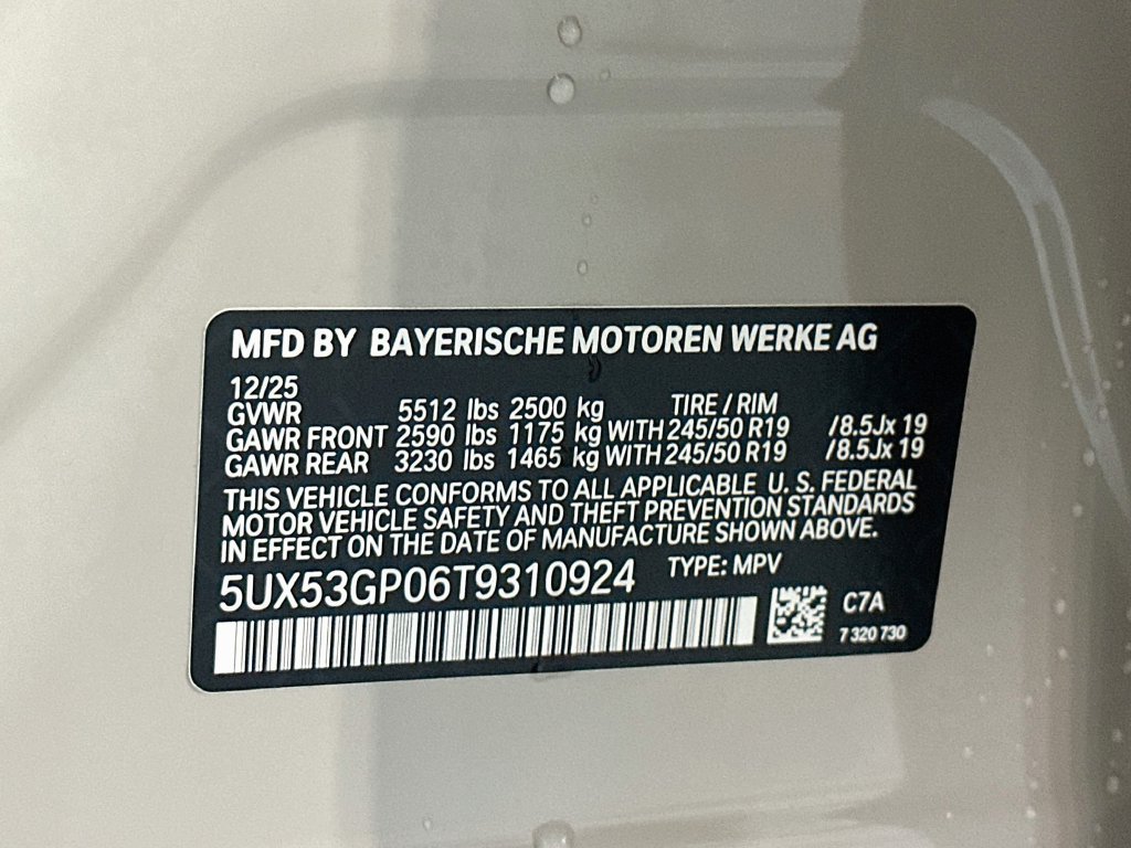Used 2026 BMW X3 xDrive30i w/ M Sport Package AWD/4WD image 30