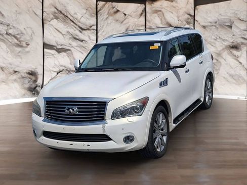 Used 2012 INFINITI QX56 4WD w/ Deluxe Touring Pkg image 3