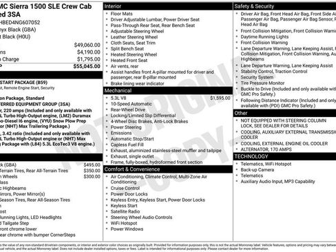 Used 2022 GMC Sierra 1500 SLE image 3