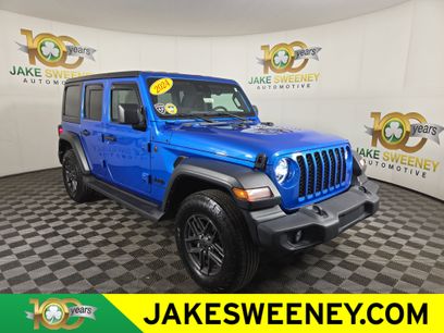 Certified 2024 Jeep Wrangler Sport S