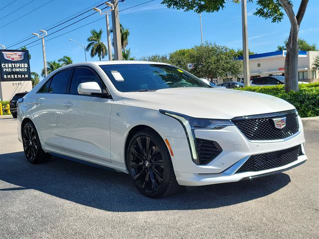 Certified 2025 Cadillac CT4 Sport w/ Climate Package RWD image 2
