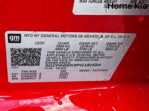 Used 2023 Chevrolet Silverado 1500 Custom image 27