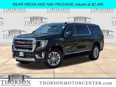 Used 2021 GMC Yukon XL SLT w/ Rear Media and Nav Package