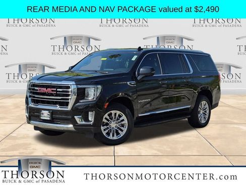 Used 2021 GMC Yukon XL SLT w/ Rear Media and Nav Package AWD/4WD image 1