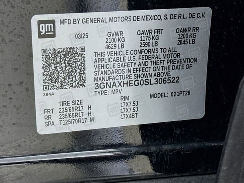 Used 2025 Chevrolet Equinox LT image 32