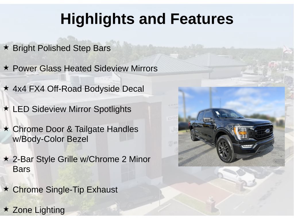 Used 2022 Ford F150 XLT w/ Equipment Group 302A High AWD/4WD image 17