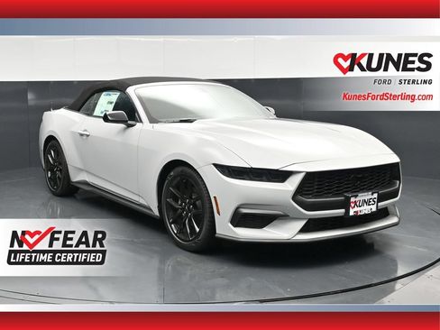 New 2026 Ford Mustang Convertible w/ Mustang Nite Pony Package RWD image 1