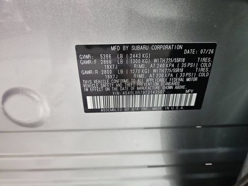 New 2026 Subaru Forester Limited AWD/4WD image 30