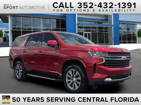 Used 2022 Chevrolet Tahoe LT w/ Luxury Package RWD image 1