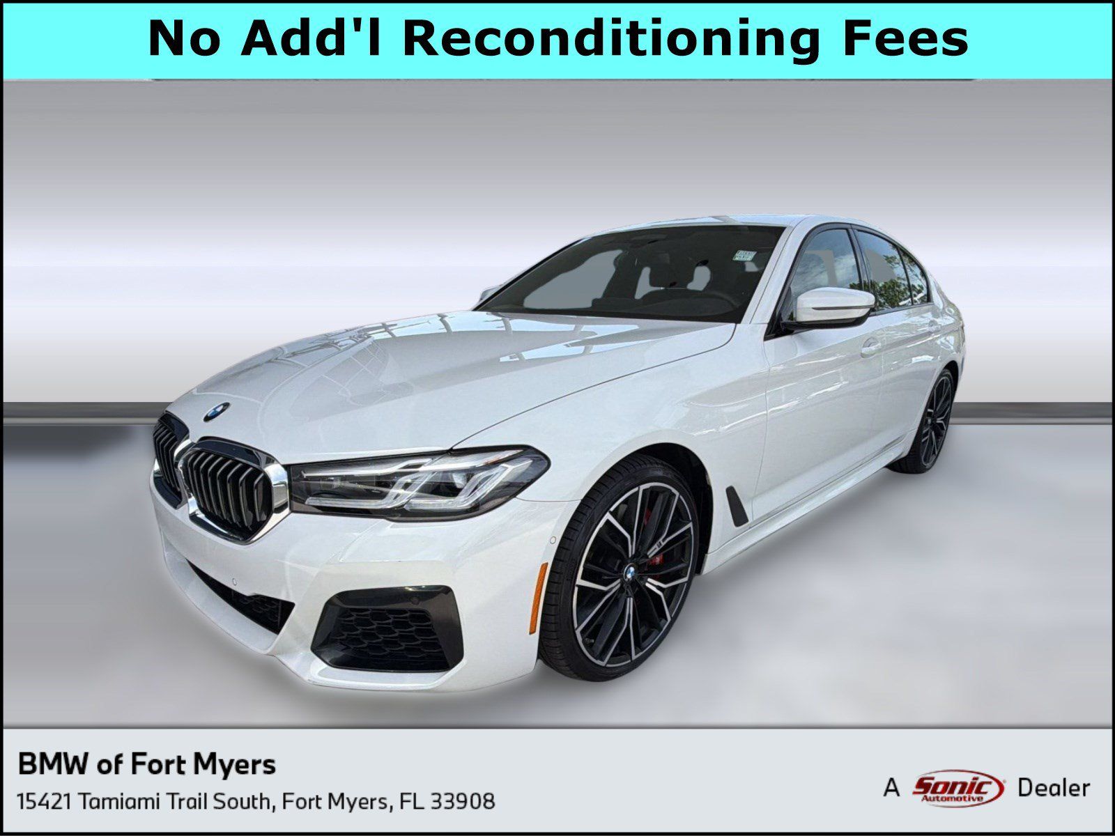 Used 2022 BMW 540i w/ Executive Package RWD image 1