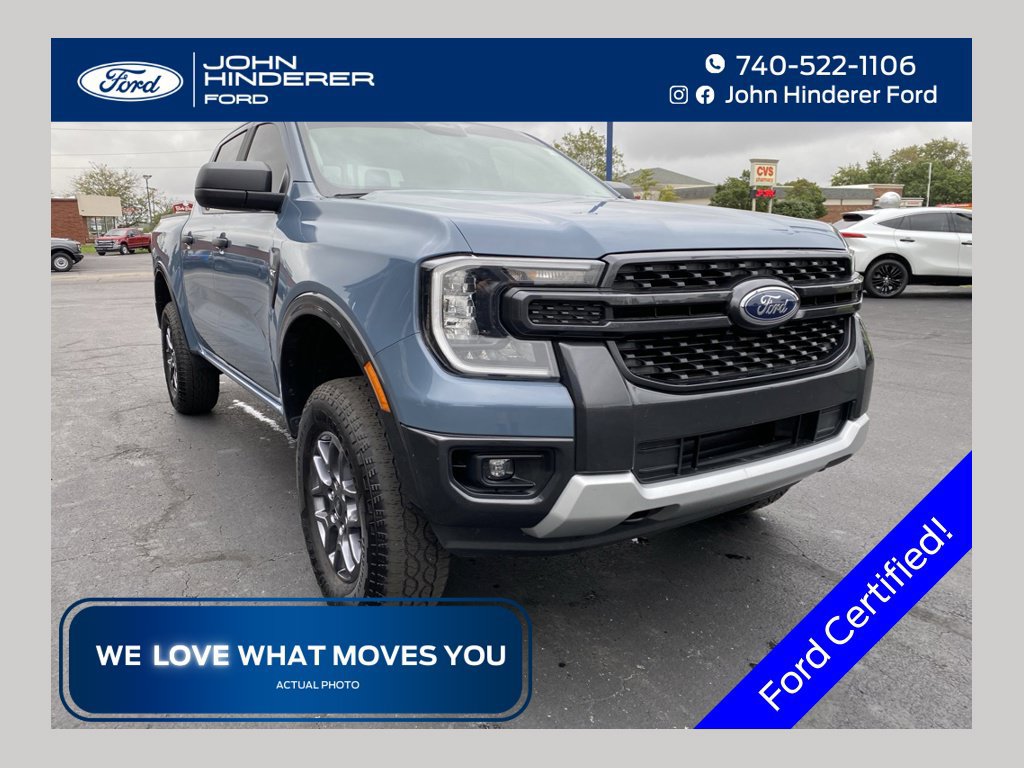 Certified 2024 Ford Ranger XLT w/ Equipment Group 301A High AWD/4WD image 1
