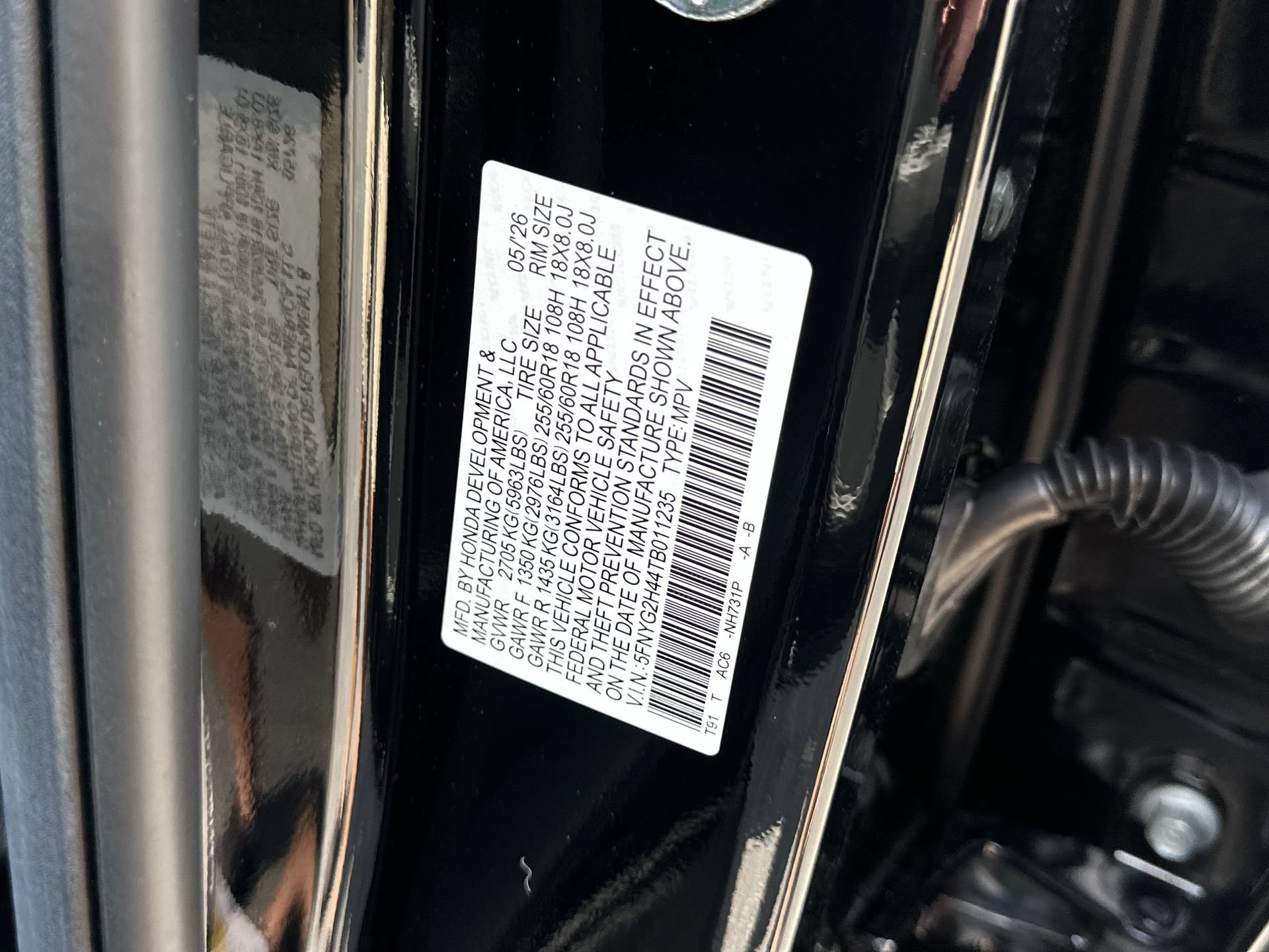 New 2026 Honda Pilot EX-L image 28