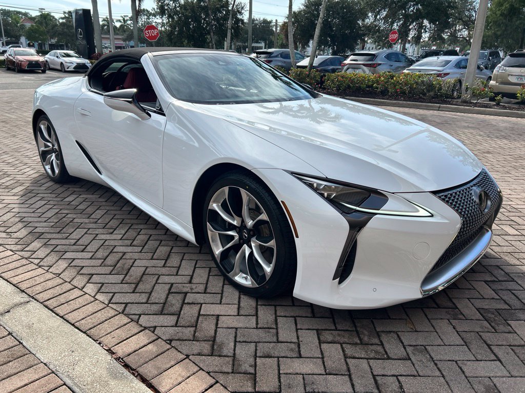 Certified 2021 Lexus LC 500 Convertible w/ Touring Package RWD image 9