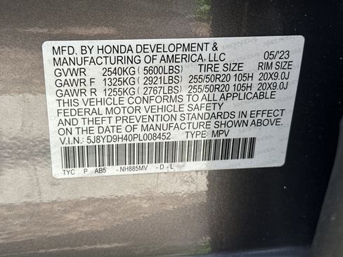 Used 2023 Acura MDX FWD w/ Technology Package image 37