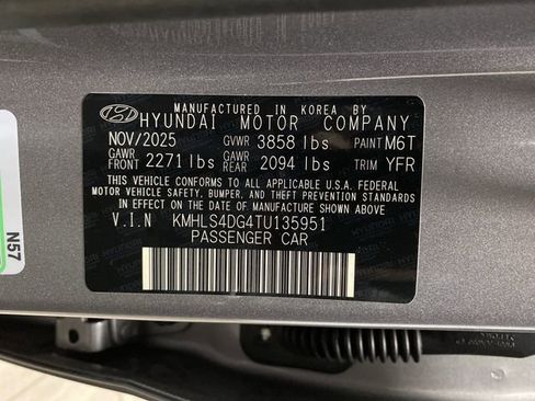 New 2026 Hyundai Elantra SEL Sport w/ Cargo Package image 34