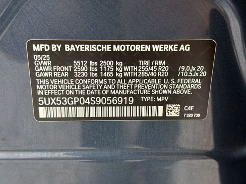 Used 2025 BMW X3 xDrive30i w/ Premium Package AWD/4WD image 24