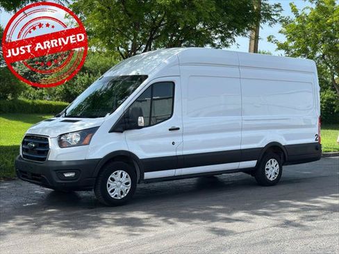 Used 2023 Ford E-Transit 148 High Roof Extended w/ Load Area Protection Package RWD image 2