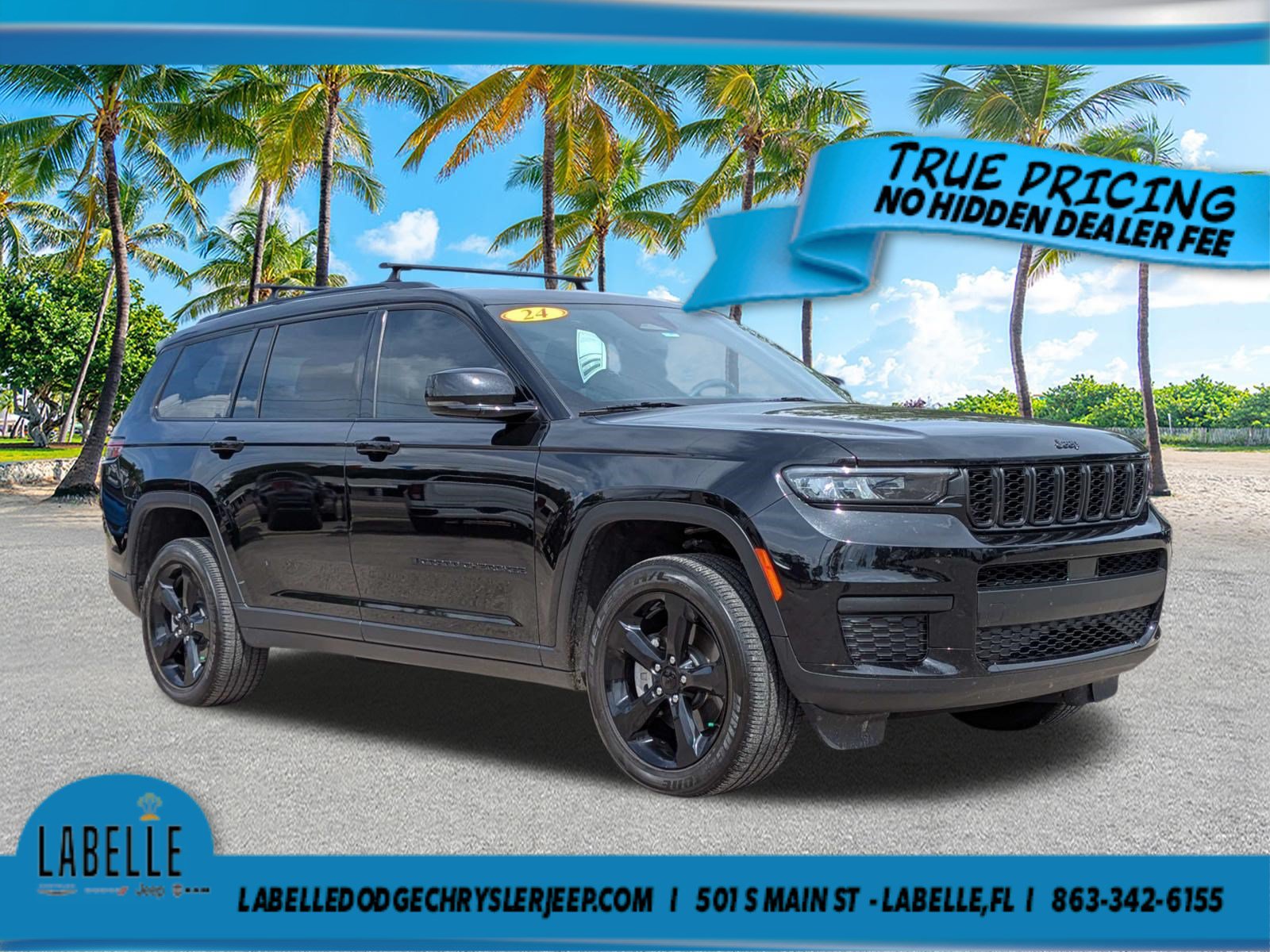 Used 2024 Jeep Grand Cherokee L Altitude AWD/4WD image 2