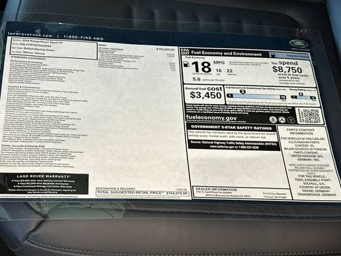 New 2026 Land Rover Range Rover Sport SV image 30