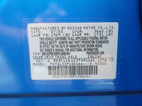 Used 2023 Nissan Kicks SV image 7