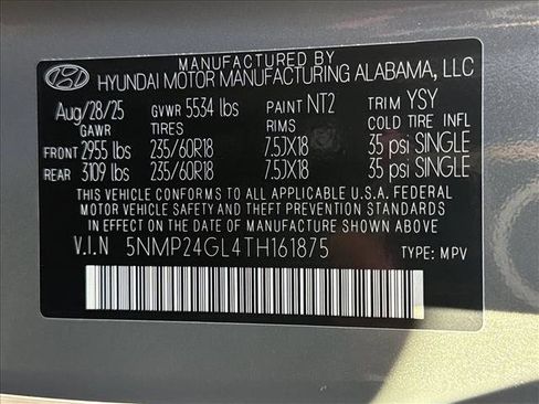 New 2026 Hyundai Santa Fe SEL image 19