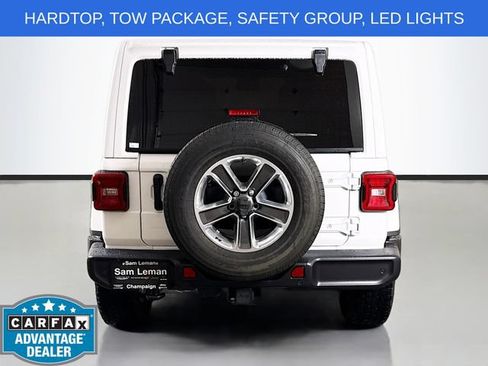 Used 2021 Jeep Wrangler Unlimited Sahara w/ LED Lighting Group AWD/4WD image 6