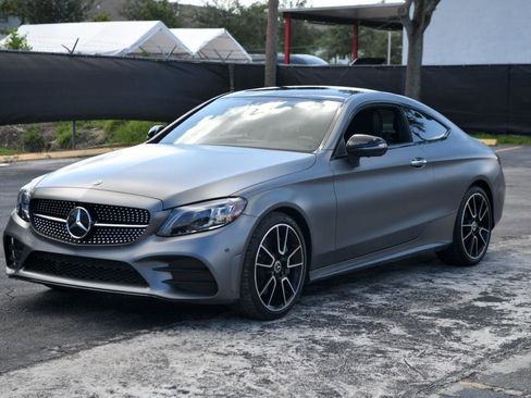 Used 2022 Mercedes-Benz C 300 Coupe w/ AMG Line image 3