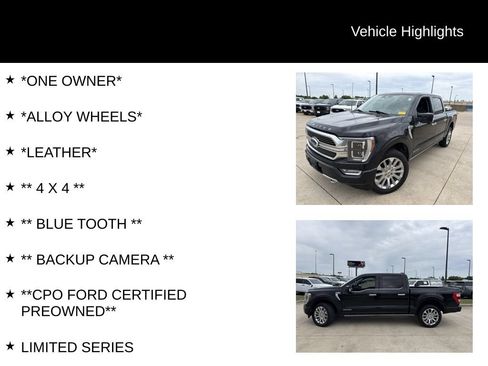 Certified 2023 Ford F150 Limited AWD/4WD image 4