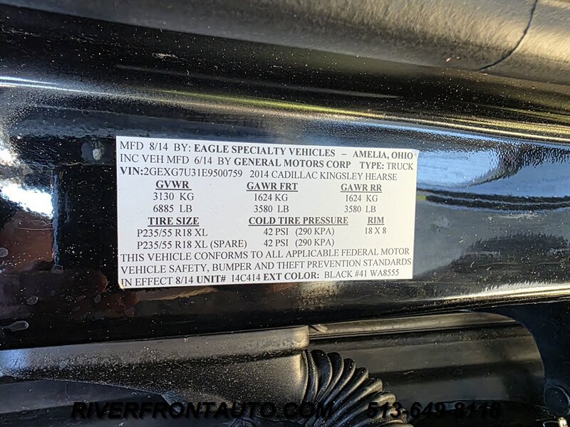 Used 2014 Cadillac XTS Hearse FWD image 21