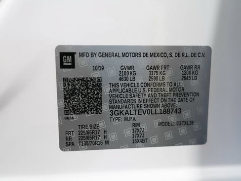 Used 2020 GMC Terrain SLE w/ LPO, Floor Liner Package AWD/4WD image 15