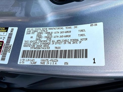 New 2026 Toyota Tundra Platinum AWD/4WD image 14